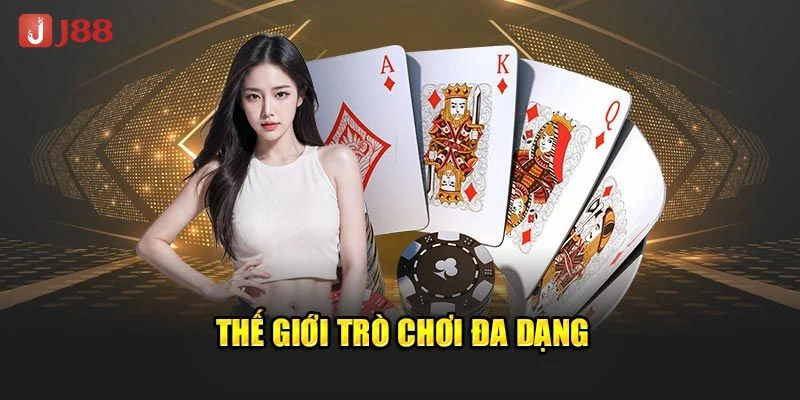 Game Bài J88 Có Gì Hấp Dẫn? Khám Phá Sảnh Cược Uy Tín 3 Sân chơi J88 sở hữu kho game bài cực khủng, cực hấp dẫn.