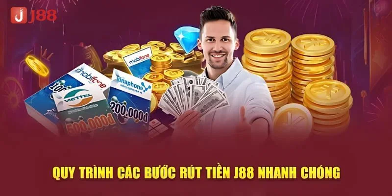 Chi tiết các bước rút tiền J88 cho tân thủ thành công ngay lần đầu.